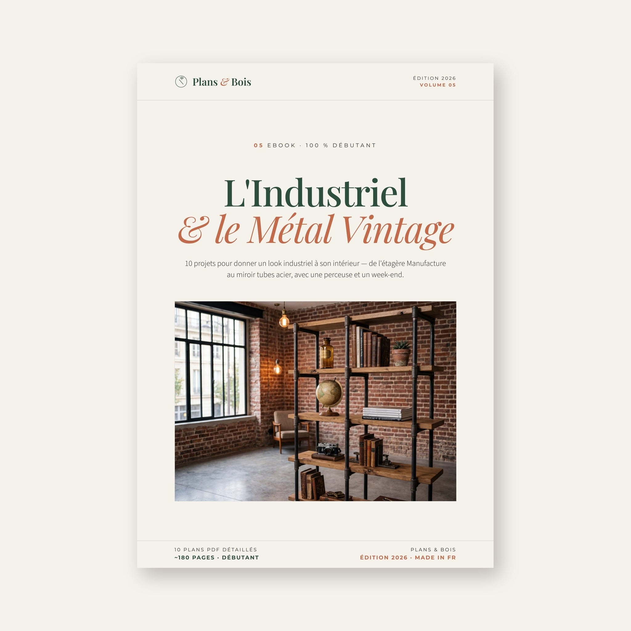 Plans & Bois - Couverture ebook