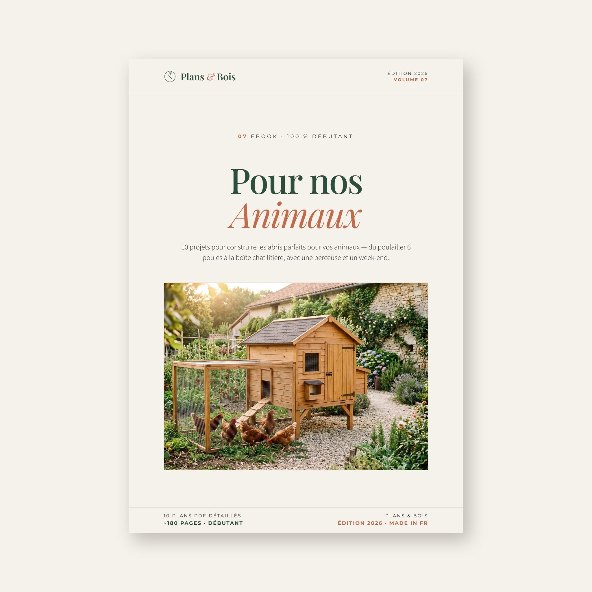Plans & Bois - Couverture ebook