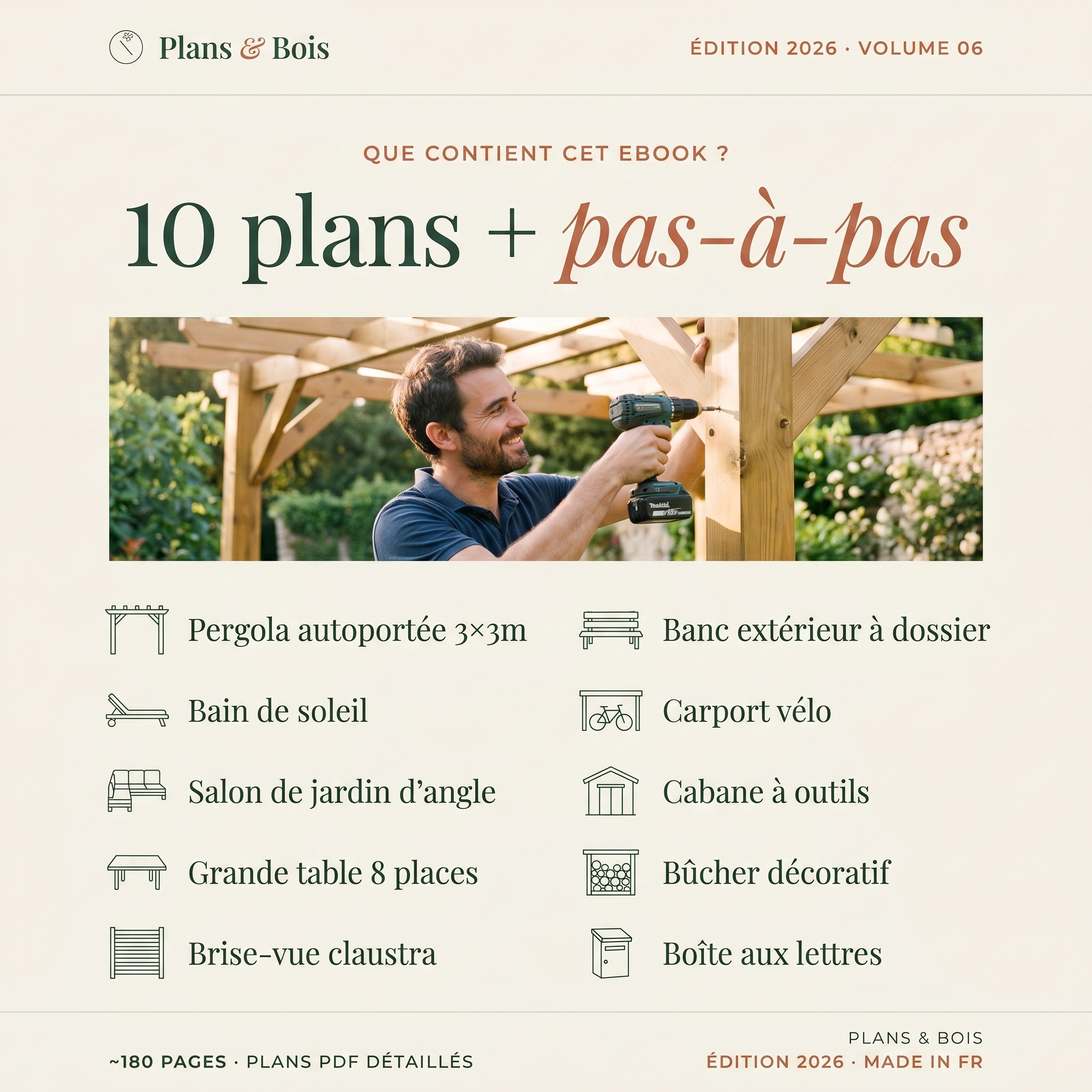 Que contient cet ebook - 10 plans